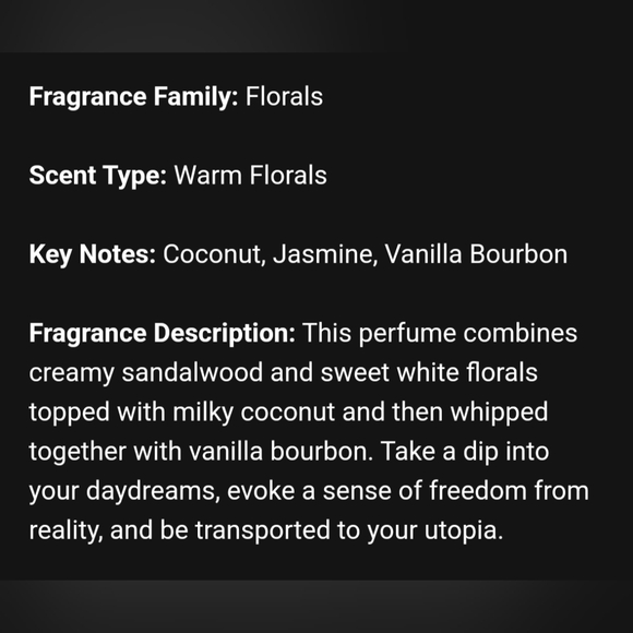 ✨️SOLD✨️💗💗KAY ALI UTOPIA VANILLA COCO | 21 EDP 3.4 OZ💗💗 - Picture 6 of 8